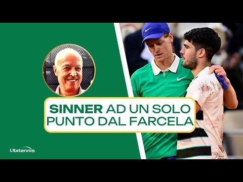 Le lacrime di #Sinner per la vittoria sfumata