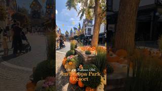 Das warten hat ein Ende 🎢 Es geht endlich los 🤩🎃#europapark #halloween #kürbis #pumpkin #autumn