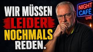 Das verspätete Morgenkaffee: Wir müssen leider nochmals reden...