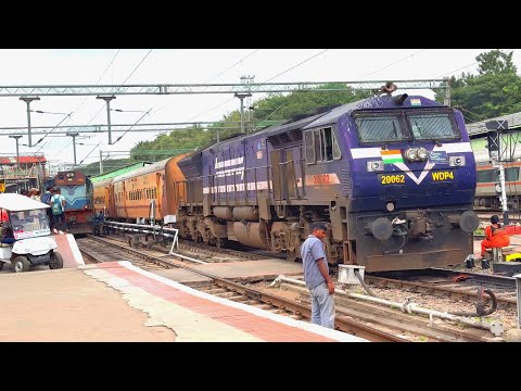 Departure of Mysuru - Belagavi Express from Bangalore City Station