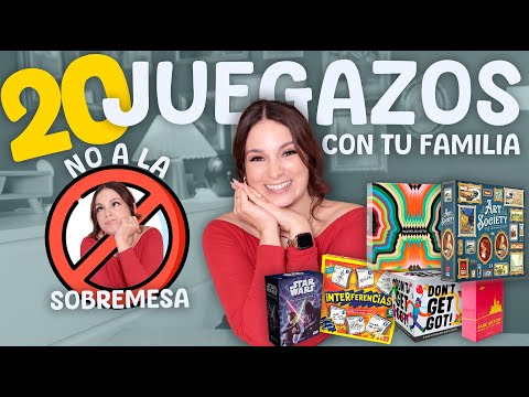 20 JUEGAZOS para sobrevivir a diciembre con tu familia | Juegos de mesa para jugar en familia