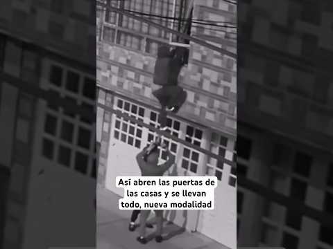 Así abren las puertas de las casas y se llevan todo, nueva modalidad #viral