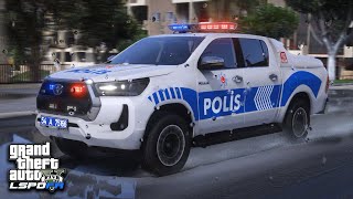 GÜVENLİK POLİSE SALDIRDI !! - POLİS MODU ASAYİŞ - GTA 5 LSPDFR
