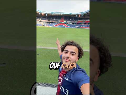 J’ai fais un match au parc des princes !!!🔴🔵