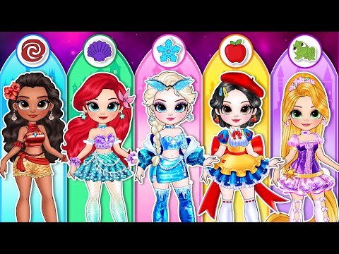 Disney Princesses Get NEW FASHION | Dress to Impress in Real Life