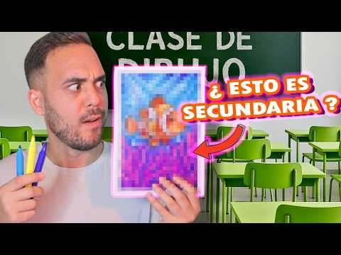 HACIENDO EJERCICIOS DE PLÁSTICA DE SECUNDARIA (pero con +30 años 😳)
