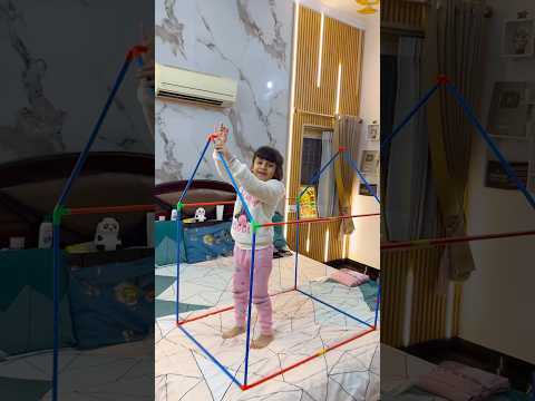 Raanya ne to sach me bana liya Tent House ⛺️😎 #trendingshorts #tenthouse #raanya