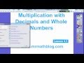 Understanding Multiplication and Estimation