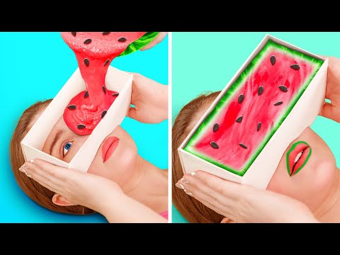 أفكار جميلة للأسمنت والقلم ثلاثي الأبعاد وراتنج الإيبوكسي || مجوهرات وحرف يدوية رائعة من 123 GO! ذهب