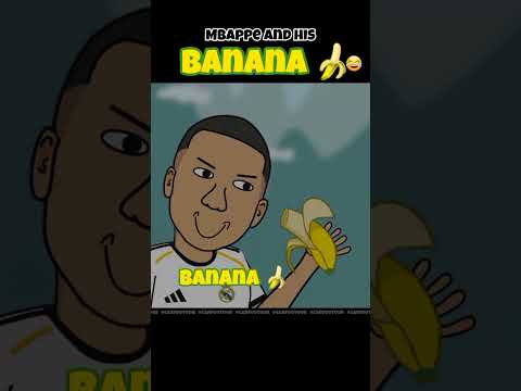 🍌 Mbappé invents the "BANANA PENALTY" 😂⚽