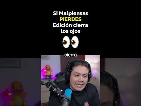 SI MALPIENSAS PIERDES 👀