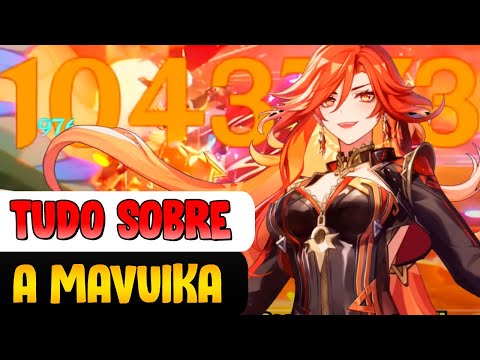 UMA DAS MELHORES DPS DO JOGO! PRÉ GUIA COMPLETO DA MAVUIKA - GENSHIN IMPACT