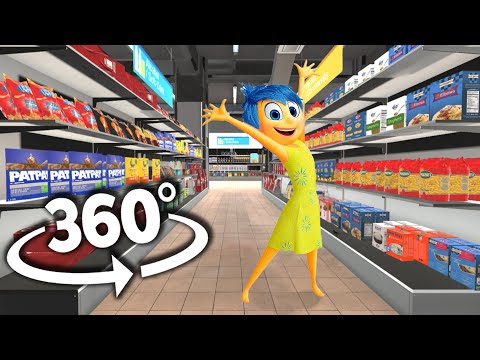 360° Inside Out 2 - Joy Supermarket | 4K VR 360 Video