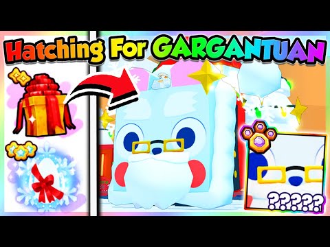 🗿GARGANTUAN PETS in PET SIMULATOR 99 CHRISTMAS UPDATE!! (Roblox)