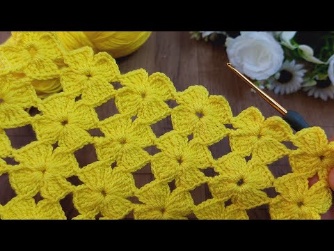 🌼Crochet terrific flashy very easy tutorial 🔎crochet video perfect😶 🌫️crochet