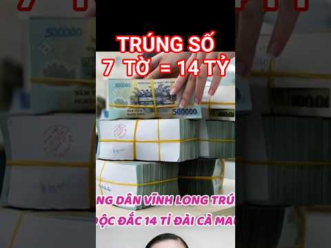 Mua 7 Tờ Trúng hết giải đặc biệt 14 Tỷ#veso #shorts #video #viral #top #trending #mayman #tintuc