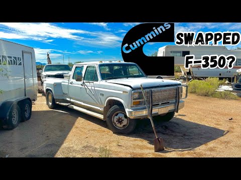 1986 Ford DIESEL found in the desert!? Can we REVIVE it and flip it?