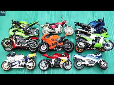 Review of Scale Model Sport Bikes | KTM RC 8C | Kawasaki ZX-6R | Kawasaki Z900 RS