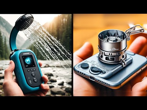 TOP 10 BEST CAMPING GADGETS ON AMAZON! OUTDOOR GEAR!