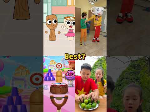 He's stuck! Ballerina dances cappuccino style โ#funny #animationmeme #sprunki
