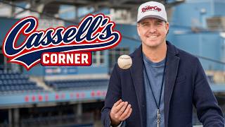 WooSox manager Chad Tracy talks about the 2026 baseball season on Cassell's Corner Podcast