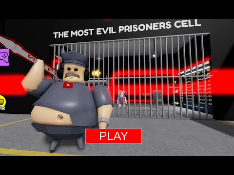 GAMER BARRY'S PRISON RUN! (NEW OBBY!) #roblox #scarryobby