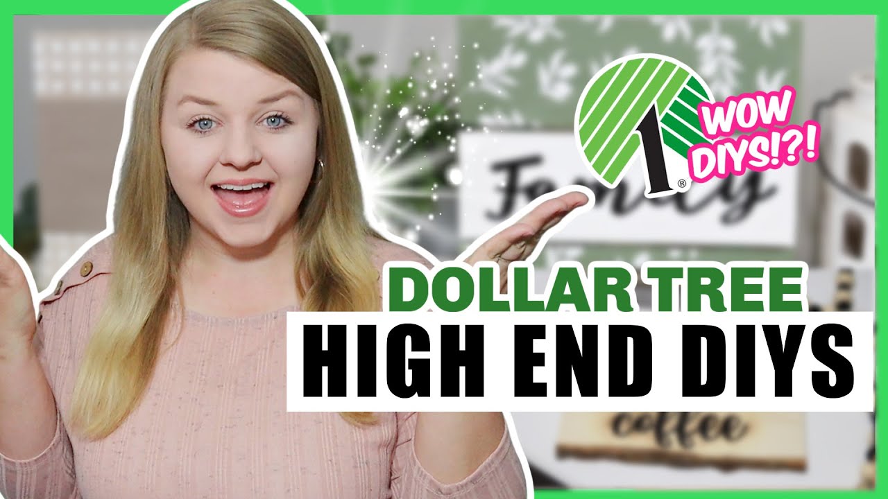 NEW Dollar Tree DIYS & High-End Home Decor (fake high end looks for 2023!)