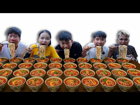 Hưng Troll | Thử Thách Người Cuối Cùng Ngừng Ăn Mì Cay 7 Cấp Độ Thắng Nhận 500$