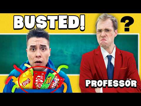 How to Sneak Snacks into class | Funny & Crazy Sneaking candy to School By Crafty Hacks