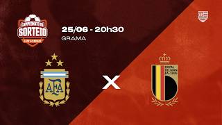 ARGENTINA 5 x 2 BÉLGICA - CAMPEONATO DE SORTEIO DO BANDEIRANTE 2026 - 5ª RODADA