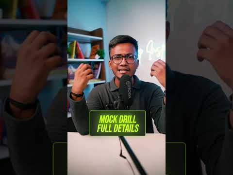 Mock Drill In INDIA! 7th MAY! WHAT SHOULD YOU DO? #shortsindia #millionairemindset #viralvideo