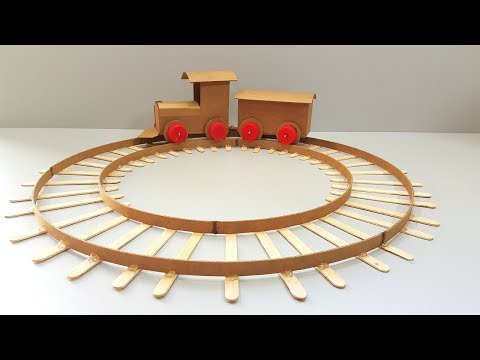 Cómo Hacer un tren eléctrico de cartón en casa