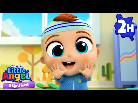 Canción de las partes del cuerpo🦶🏽👃🏼👁️| Caricaturas| Canciones Infantiles| Little Angel Español