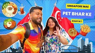 Singapore me aake Anjali ne NON-VEG khaya?? 😱