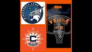 Connecticut Sun vs Minnesota Lynx | WNBA Semi Finals G4 | MAMBACITA SZN | TWiiNZ
