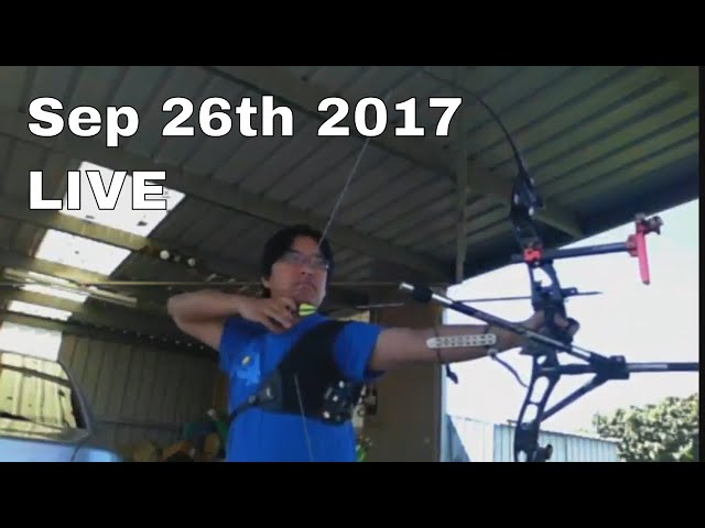 Test Livestream #3 | NU Archery Practice 26 Sep 2017