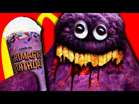 НЕ ПЕЙТЕ Гримас Шейк! — СТРАШНАЯ сторона МАКДОНАЛЬДС (Grimace Shake)
