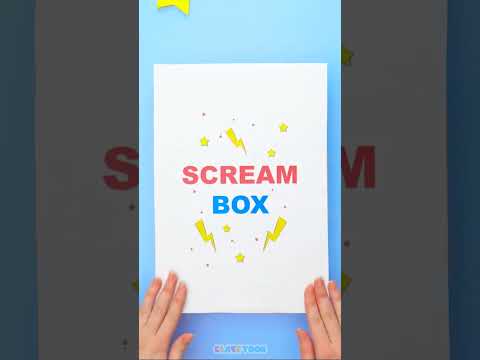 📦 DIY Scream Box To Unleash 😤 All Your Anger! 😱 #diy #kidsvideo