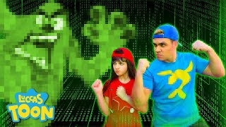 El ataque del malvado Dr. Maomao: ¡Superhéroes al borde de la extinción | LUCCAS TOON en Español