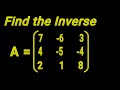 Matrix Inverses and Determinants