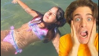 CLAUDIA E SVENUTA NEL MARE!!