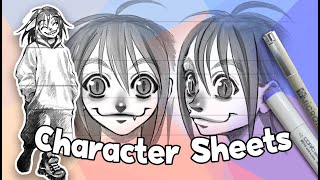Making Manga | How to Create Character Sheets, Character Designs, and Keep Characters Consistent