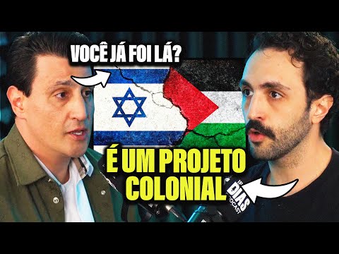 TIAGO PAVINATTO ME QUESTIONOU SOBRE A GUERRA COLONIAL EM GAZA