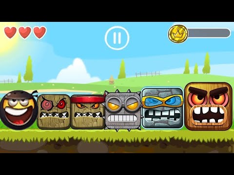 Red Ball 4 - Ninja Ball - All Levels - Mirror Mode - Ball Friends - Superspeed Gameplay Red Ball 4