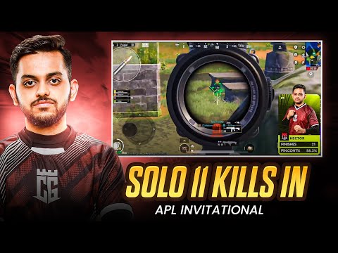 21 kills domination ✈️ | Solo 11 kills in APL invitational | Team Carnival ❤️