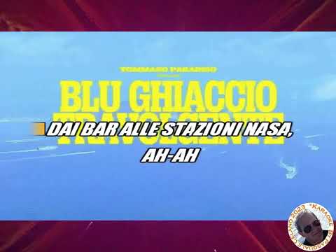 Tommaso Paradiso   Blu ghiaccio travolgente KARAOKE FAIR USE