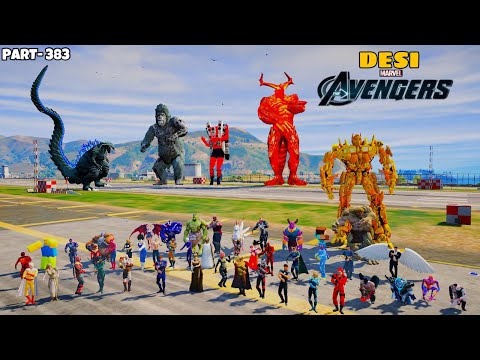 DESI Avengers and KING KONG Celebrate DIWALI with DEVIL GOD and Sakuna in GTA 5 | #383