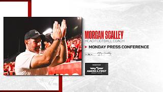 Head Coach Morgan Scalley Weekly Press Conference | vs. Arkansas