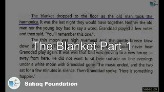 The Blanket Part 1
