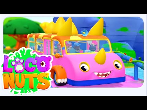 Wheels On The Bus Dino Safari, Fun Ride & Nursery Rhymes for Kids